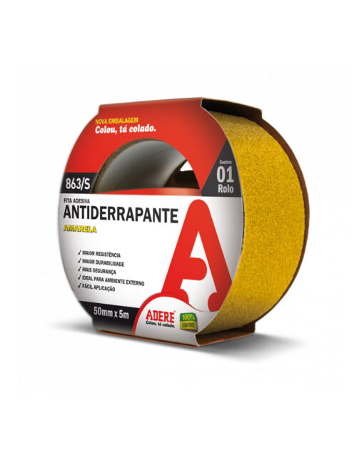 Fita Antiderrapante 863 Amarela