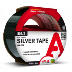 Fita Silver Tape Preta